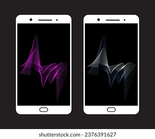 Netter Design-Handy-Vektor