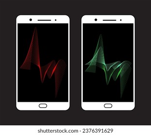 Nice Design Mobile Phone Vector