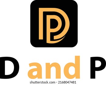 nice DP icon logo design