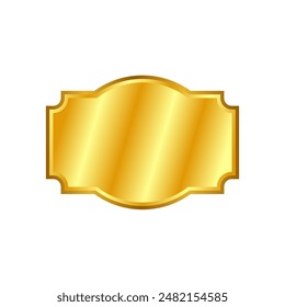 Nice expensive shiny gold label frame.