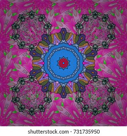Nice fabric pattern. Beautiful watercolor Bouquet of summer flowers seamless pattern.