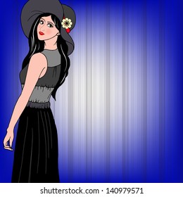 nice fashion background design ,vector