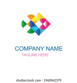 Nice Fish logo design best one.