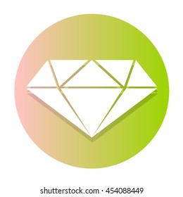 nice flat diamond symbol