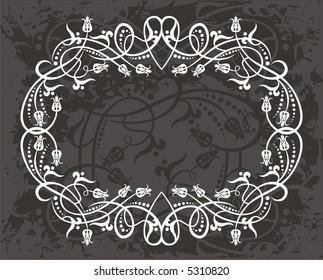 nice floral frame