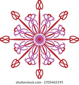 a nice flower of mandala