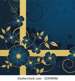 Nice flowers background for your text
