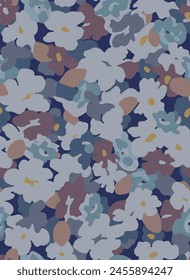 nice flowers pattern suitable for textile design or wall decoration