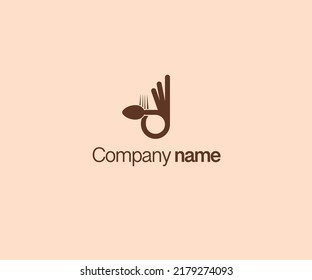 Nice Food Logo.Cooking Logo Icon.vector illustration