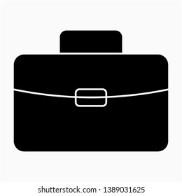 Nice Glyph Briefcase vector icon