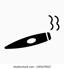 Nice Glyph Cigars vector icon