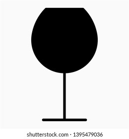 Nice Glyph Glass vector icon