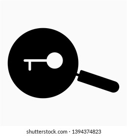 Nice Glyph Keywords vector icon