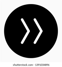 Nice Glyph Next vector icon
