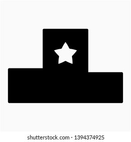 Nice Glyph Ranking vector icon