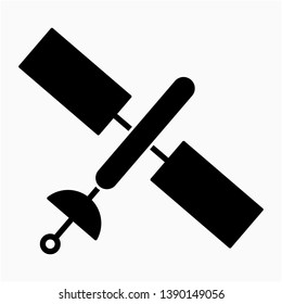 Nice Glyph Satellite vector icon