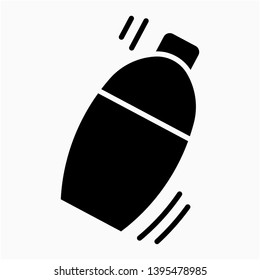 Nice Glyph Shaker vector icon