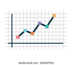 nice graph design over white