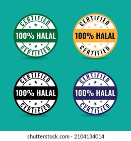 Nice halal label design for restaurant, cafe, food, beverage etc