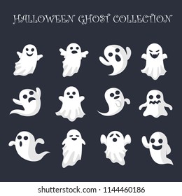 Nice Halloween Ghosts Collection