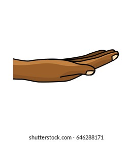 nice hand with all fingers and nails