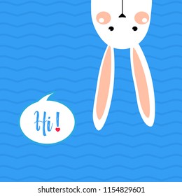 Nice hare says "Hi"