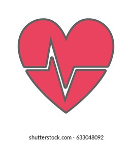 nice heartbeat to cardiac rhythm