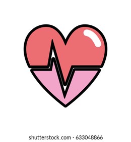 nice heartbeat to cardiac rhythm