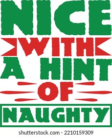 nice with a hint of naughty