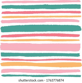 Nice Horizontal Irregular Lines Pastel Color Stock Vector (Royalty Free ...