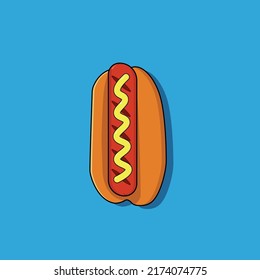 Nice Hot Dog, Vektorgrafik 