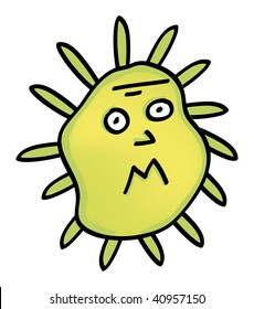 nice illustration of danger swine flu virus