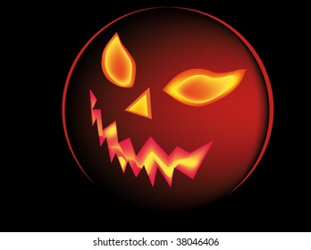 nice illustration of a scary movie - helloween is here