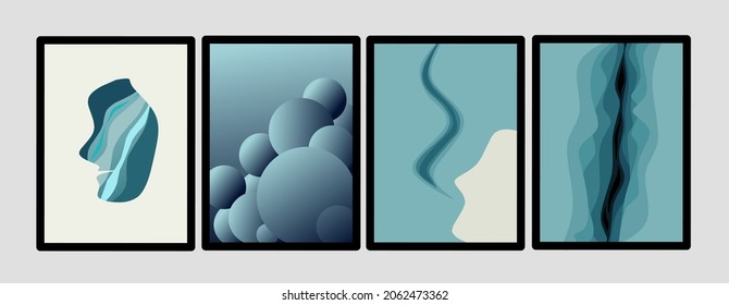 schöne Illustration für die Wanddekoration