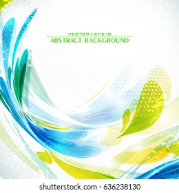 Nice invitation for summer party.Bright artistic splashes. Abstract painting background. Modern futuristic motion pattern. Vector