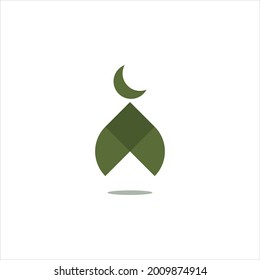 Nice Islamic Mosque Dome Icon Graphic Illustration For Products, Brands And Companies