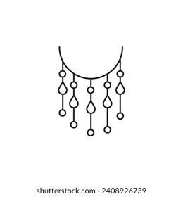 nice jewellery vector type icon