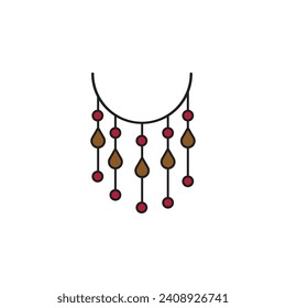 nice jewellery vector type icon