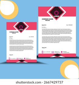 nice letter head for design