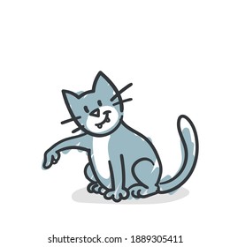 a nice little cute cat