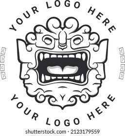A nice logo to use in many ways. It can be used as a restaurant logo as a rock band logo, or simply as a shirt stamp.