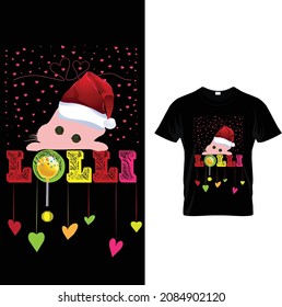 Nice lollipop candy T-shirt Design