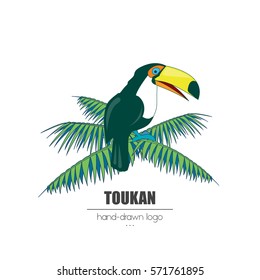 nice looking hand-drawn logo (icon, illustration) touckan