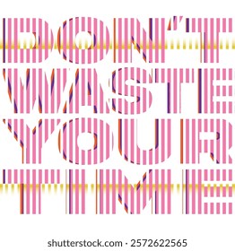 A nice looking typography t shirt design
