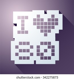 nice love 80 symbol