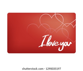 nice I love you red card