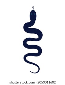nice magic snake over white