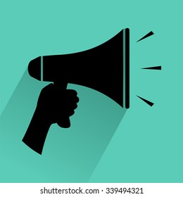 nice megaphone icon