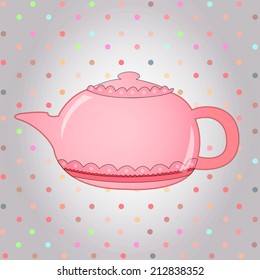 Nice  morning teapot or coffe