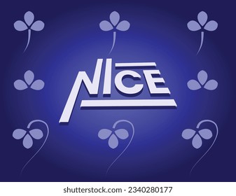Nice with multiple flowers background